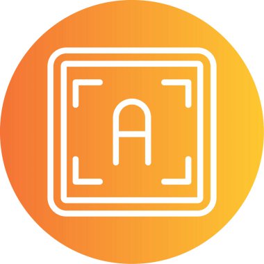 Seo simgesinin vektör illüstrasyonu