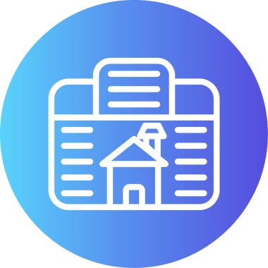 House vektör simge işareti simge vektör çizim kişisel ve ticari kullanım için..