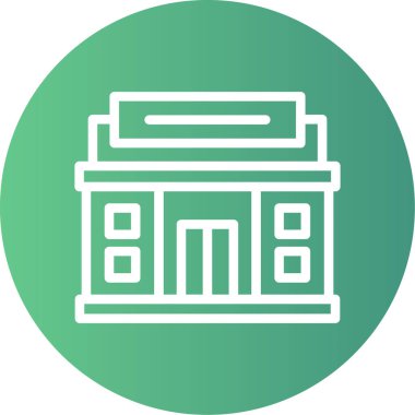 Yapı simgesinin vektör illüstrasyonu