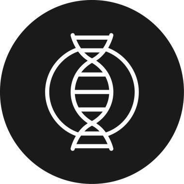 vektör DNA simgesi illüstrasyonu