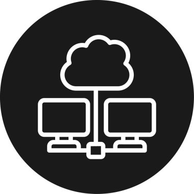 bilgisayar simgesi vektör illüstrasyonu