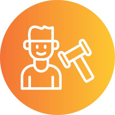 Maskeli ve tıbbi maskeli bir adamın vektör çizimi