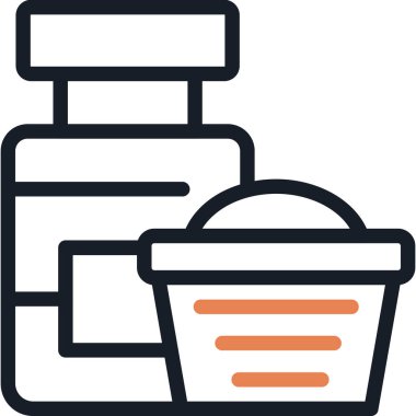 Sepet meyve ikonu ana hatlarıyla