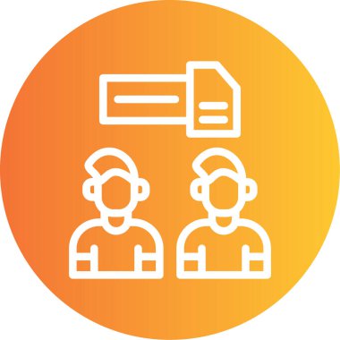 seo modern simgesinin vektör illüstrasyonu