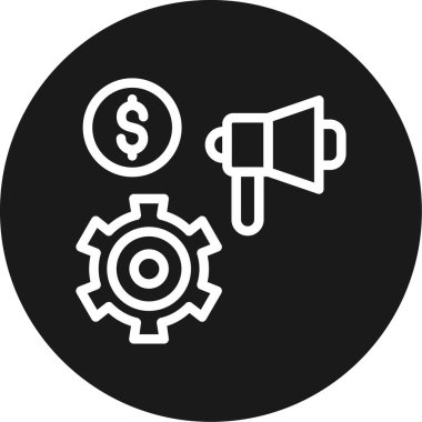 seo modern simgesinin vektör illüstrasyonu