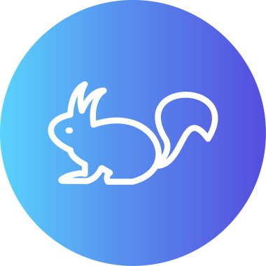 Tavşanın vektör çizimi