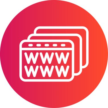 seo modern simgesinin vektör illüstrasyonu