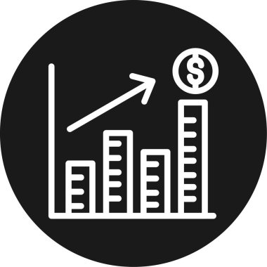 grafik ikonu vektör illüstrasyonu