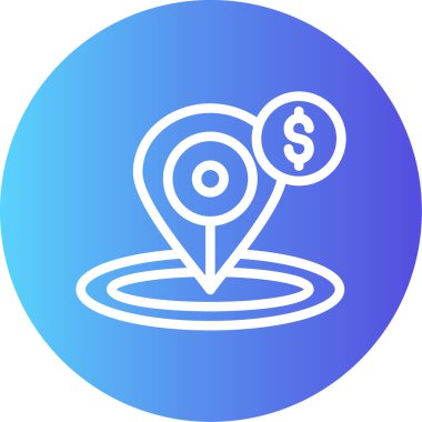 Vektör Doları simge tasarlamak