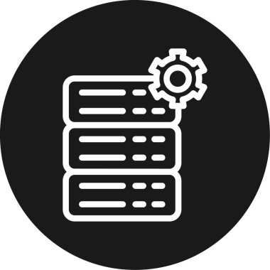 vektör sunucu illüstrasyonu