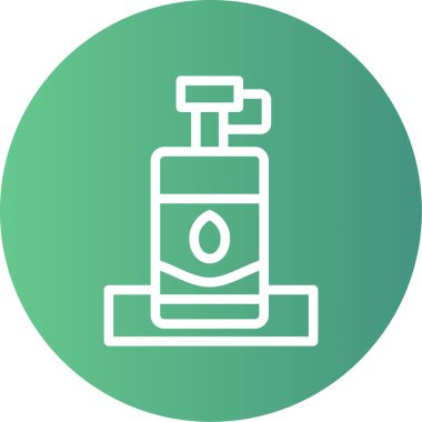 Güzellik ve moda simgelerinin vektör çizimi