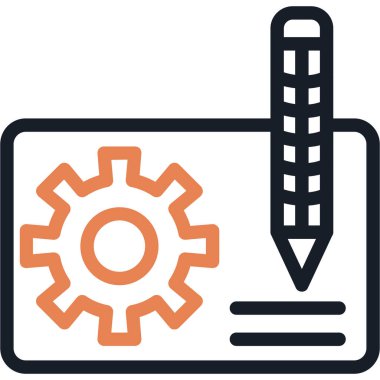 seo modern simgesinin vektör illüstrasyonu