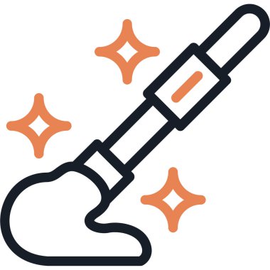 Çizgi film simgesinin vektör çizimi