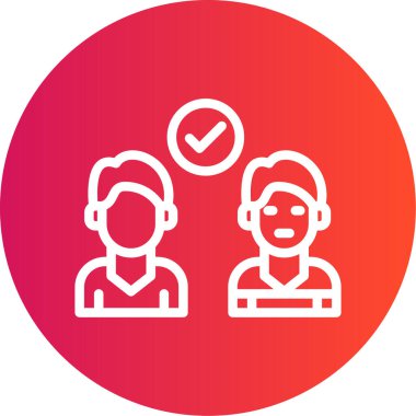 Avatar simgesi, vektör illüstrasyonu