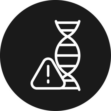 vektör DNA simgesi illüstrasyonu