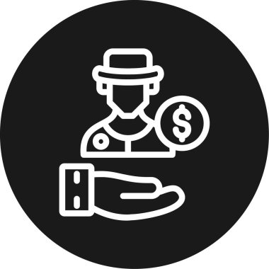 para simgesi, vektör illüstrasyonu