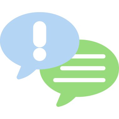 Soru işareti ile konuşma balonu