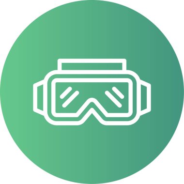 Modern simgenin vektör illüstrasyonu