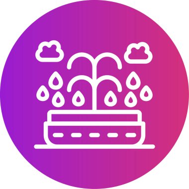 Bir mum simgesinin vektör illüstrasyonu