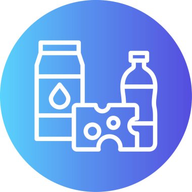 yiyecek içecek ikonu, vektör illüstrasyonu