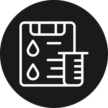 Modern basit illüstrasyon vektör simgesini bırak