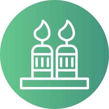 Mum. Web simgesi basit illüstrasyon