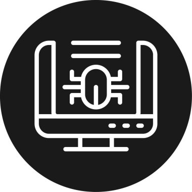 seo modern simgesinin vektör illüstrasyonu