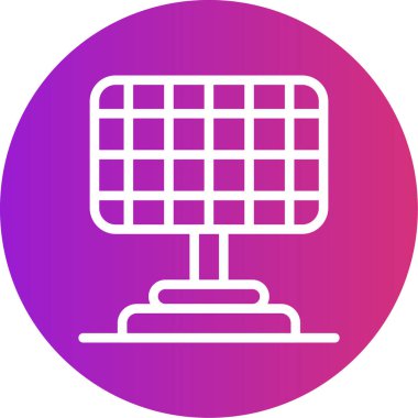 Modern bir simgenin vektör illüstrasyonu