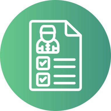 Belgenin vektör illüstrasyonu