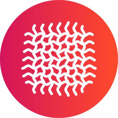 Bir top simgesinin vektör illüstrasyonu