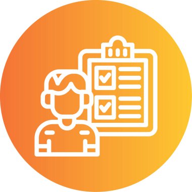 İş ve finans simgesinin vektör illüstrasyonu