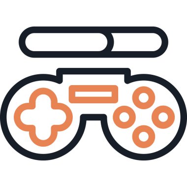 oyun simgesi vektör çizimi