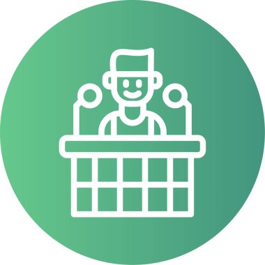 Adamım. Web simgesi basit tasarım