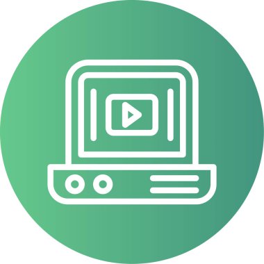 oyuncu simge vektör çizim