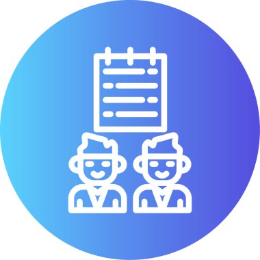 İnsan simgesinin vektör illüstrasyonu