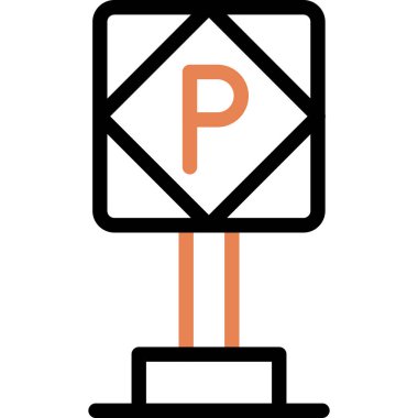 park işareti vektör illüstrasyonuName