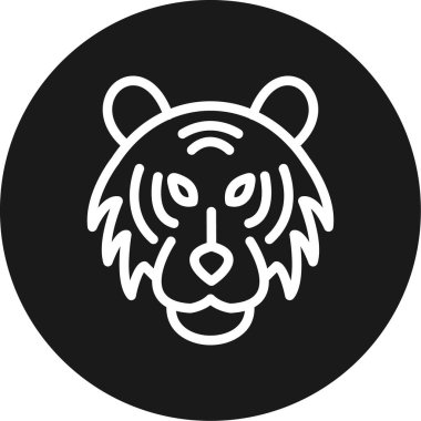 Şirin bir ayı kafasının vektör çizimi