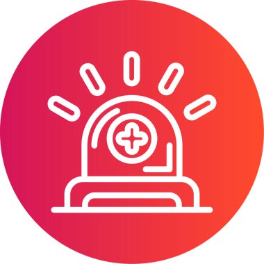 Haçlı bir haçın vektör illüstrasyonu