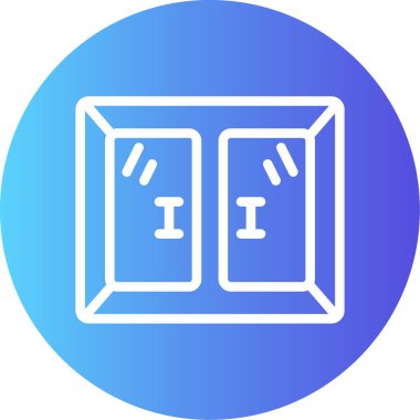 Modern b 'nin vektör illüstrasyonu eksik simgesi