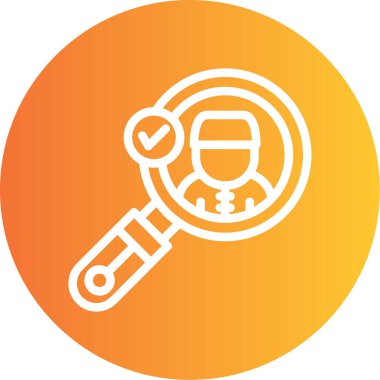 seo modern simgesinin vektör illüstrasyonu