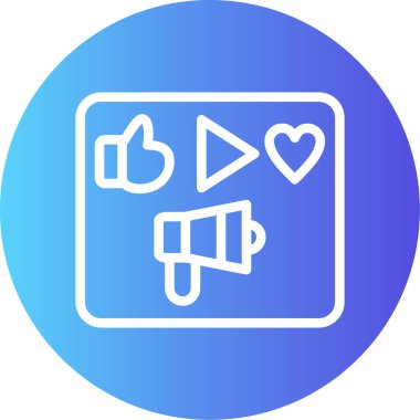 seo modern simgesinin vektör illüstrasyonu