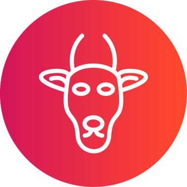 Bir boğanın vektör çizimi