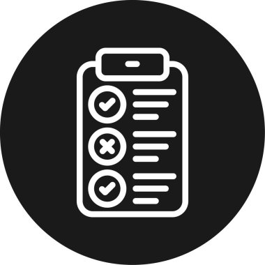 vektör onay işareti simgesi