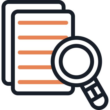 Ara. Web simgesi basit illüstrasyon