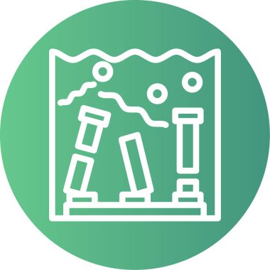 Benzersiz bayrak vektör simgesi