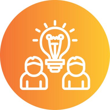 İnsan simgesinin vektör illüstrasyonu