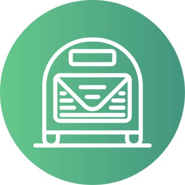 vektör posta simgesi illüstrasyonu