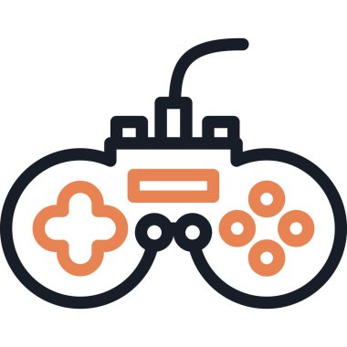 Modern bir simgenin vektör illüstrasyonu