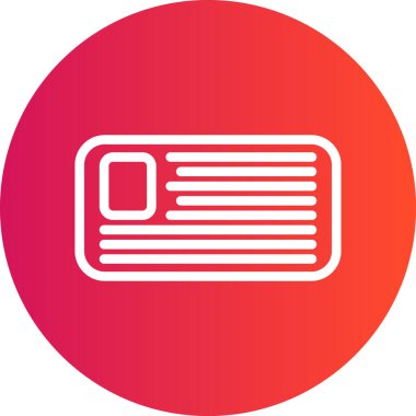 Bir b simgesinin vektör illüstrasyonu