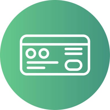 Radyo simgesinin vektör illüstrasyonu